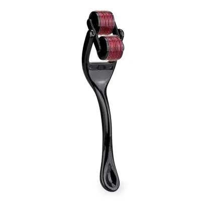 Double roulette de Wartenberg à 9 rangées noire et rouge