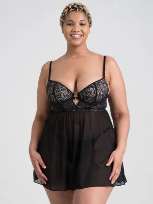 Nuisette babydoll Parisienne Charm noir GT