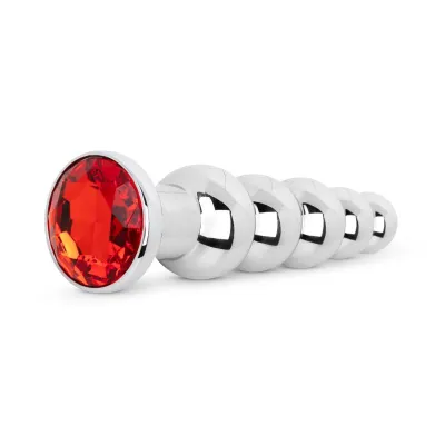 Plug Anal avec Pierre Précieuse - Rouge