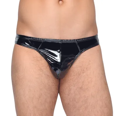 Black Level Men String VINYL RIO Noir