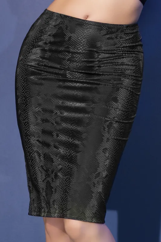 Chilirose Robe Snakia Noire