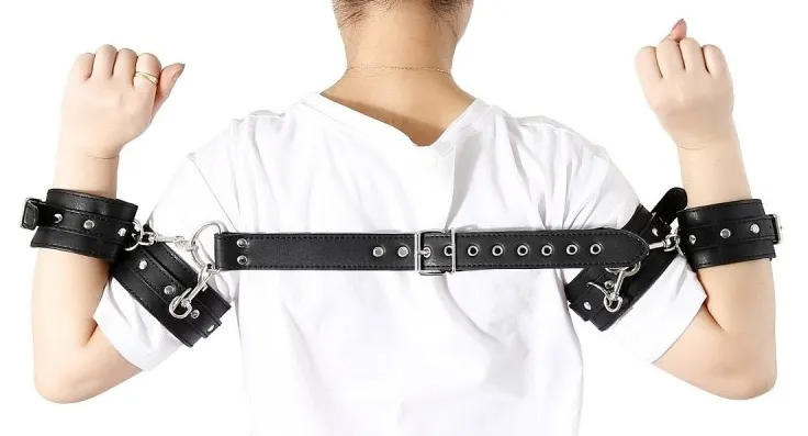 Attaches Bras-Poignets BACK BICEPS Noires