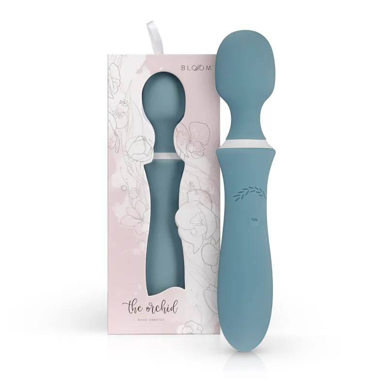 Bloom - The Orchid Vibromasseur Wand - Technologie Swipe