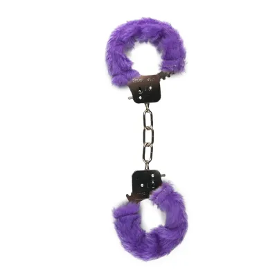 Easytoys Fetish - Menottes avec fourrure - Violet