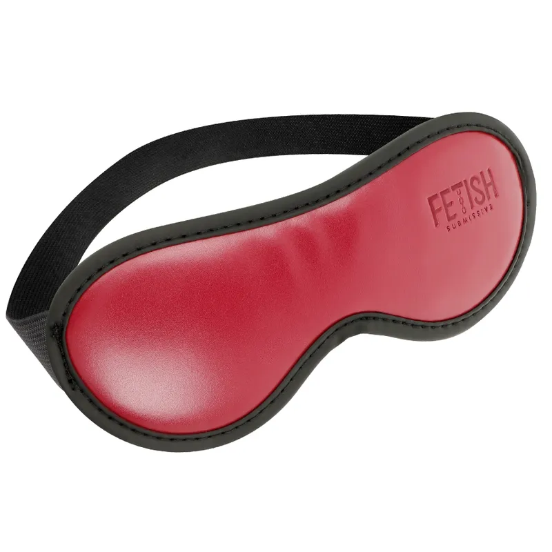 Masque Occultant BDSM Fetish Submissive Rouge - Fetish