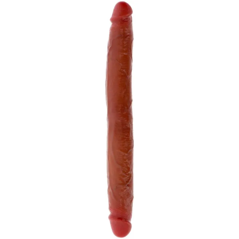Godemichet double Get Real Caramel 35 cm - ToyJoy