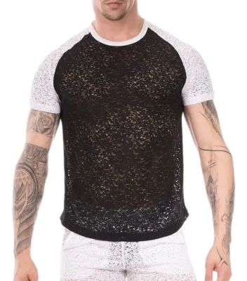 T-shirt MICAH Noir-Blanc