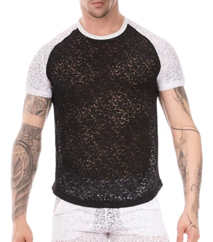 T-shirt MICAH Noir-Blanc