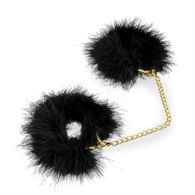 Menottes ultra douces en plumes