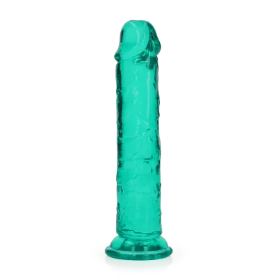 RealRock Crystal Clear Gode 18 cm Rose