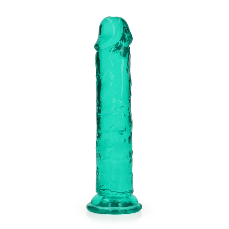 RealRock Crystal Clear Gode 18 cm Rose