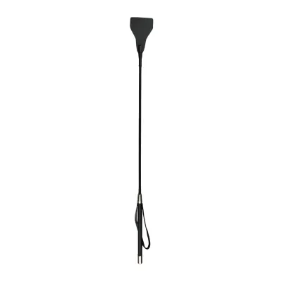 EasyToys - Fetish Fouet Long en Cuir - Noir