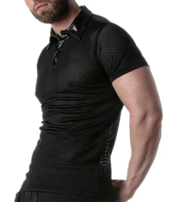 LEADER Polo BRUT Noir