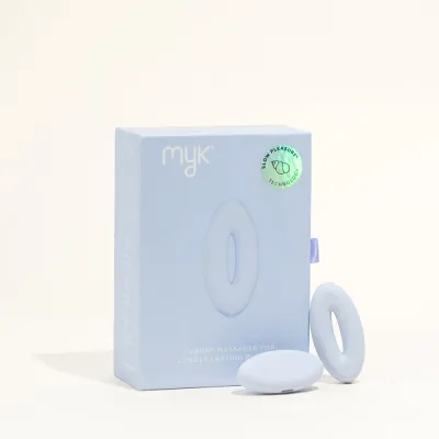 MYK vibro slow pleasure - 7 x 3,5 x 3,5 cm Bleu