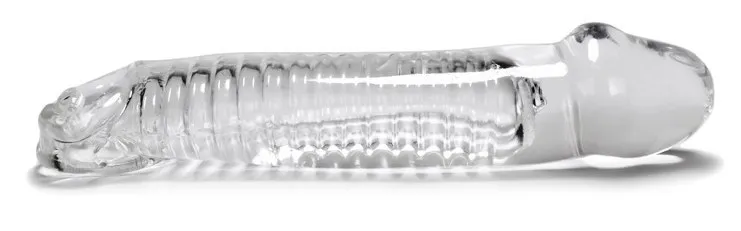 Gaine de pénis MUSCLE Oxballs 24 x 5 cm Transparente