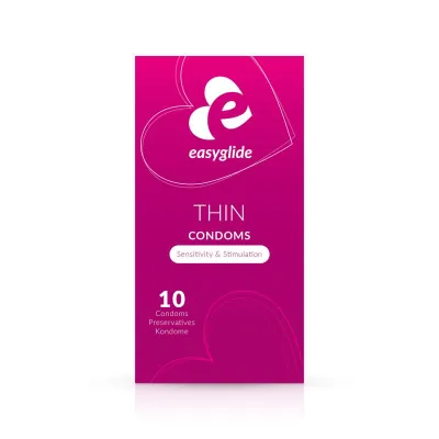 EasyGlide - Préservatifs extra fins - 10 pièces