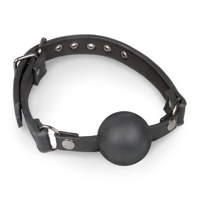 Easytoys Fetish - Bâillon à balle avec grande balle en silicone