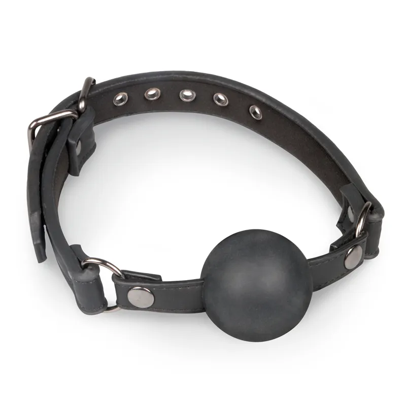 Easytoys Fetish - Bâillon à balle avec grande balle en silicone