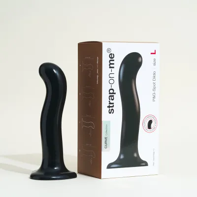 Dildo spécial Point G et P - L Noir
