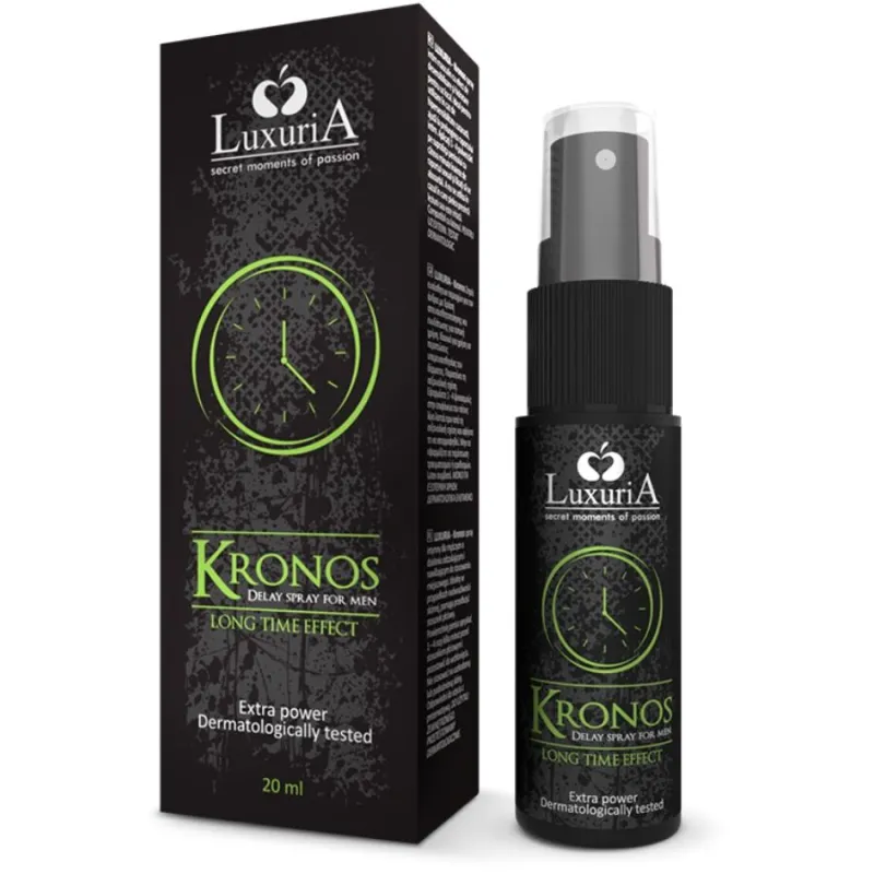 Spray retardant Luxuria Kronos effet désensibilisant 20 ml - Luxuria