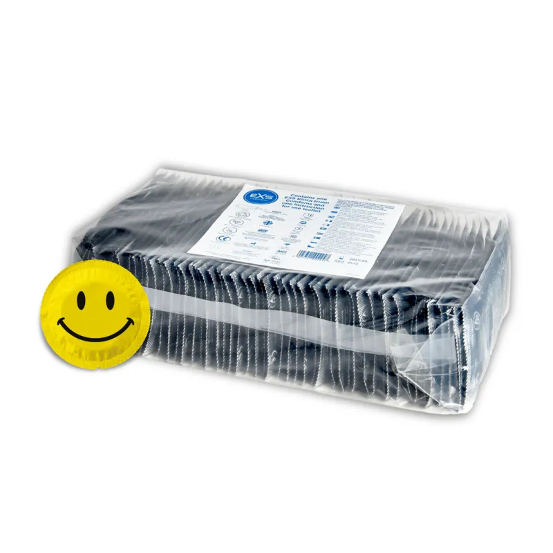 EXS Smiley Face Regular Préservatifs 100 Pièces