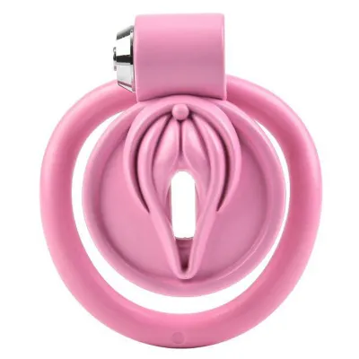 Cage de Chasteté SISSY CLIT 2.5 x 3.8cm Rose