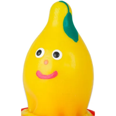 Préservatif Fantaisie Peint à la Main Citron - Condomerie