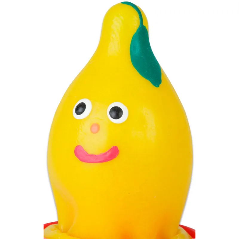 Préservatif Fantaisie Peint à la Main Citron - Condomerie