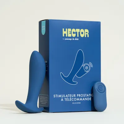 Stimulateur prostatique télécommandé Hector - 12 cm