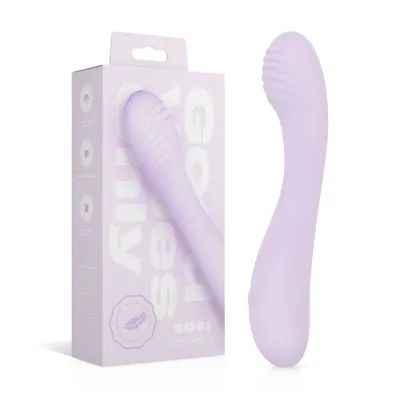 Good Vibes Only - Vibro point G - Silicone Doux - Violet