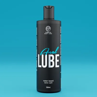 Bouteille de lubrifiant anal à base d'eau Cobeco 500 ml