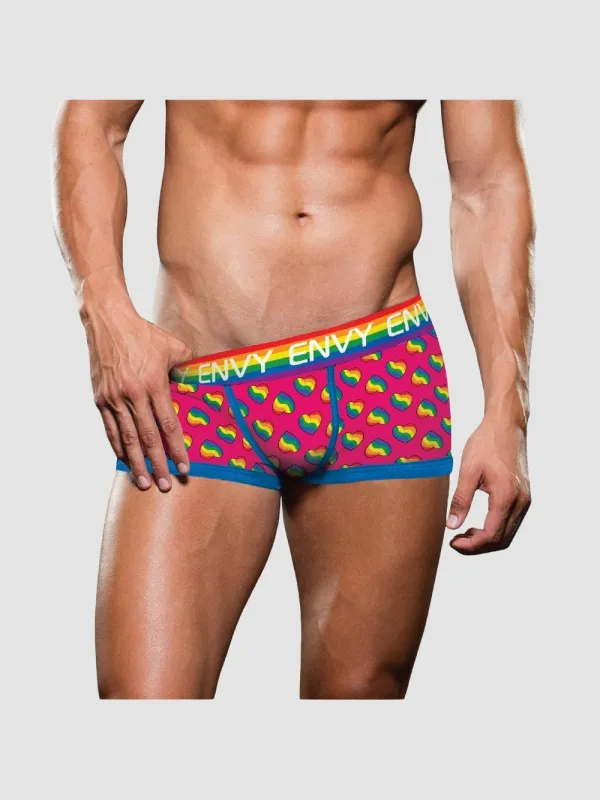 Boxer Rainbow Hearts