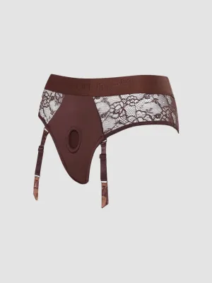 Harnais Lingerie Diva Marron