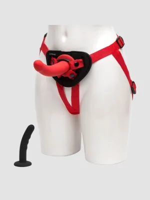Kit gode ceinture Red-hot Romp 3 pièces