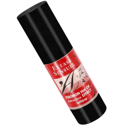 Huile de massage chauffante Extase Sensual sucette 30ml - Extase