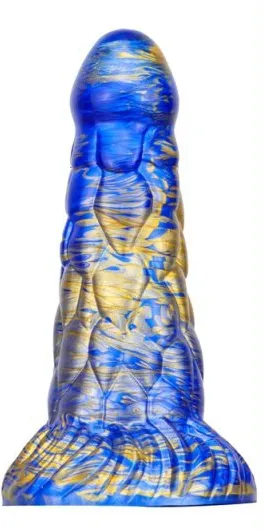 Gode Fantasy CYRIX 15.5 x 6cm Bleu-Doré