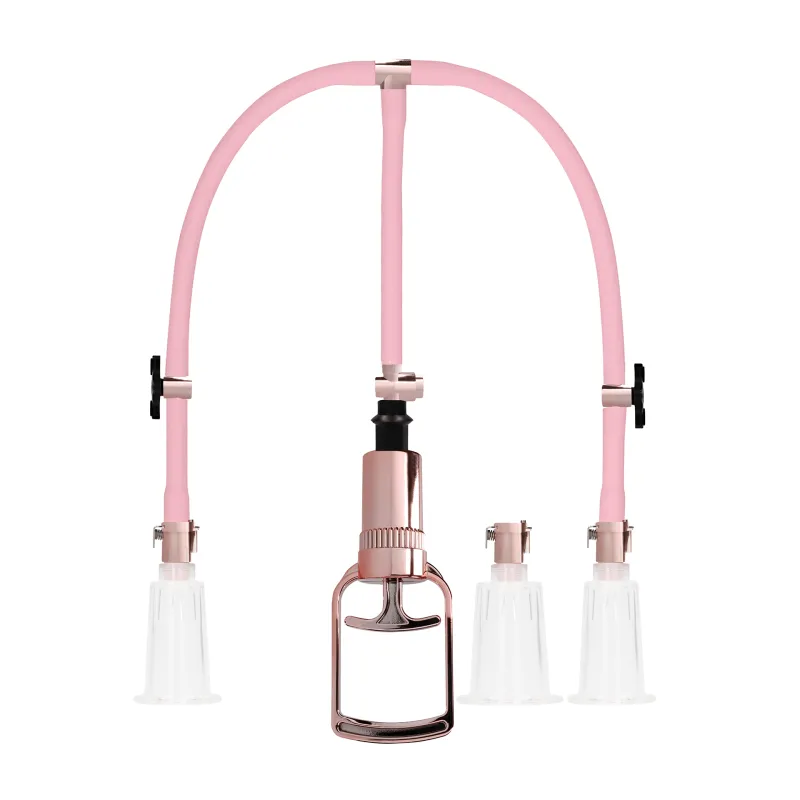 Pompe à Seins et Clitoris Rose Gold