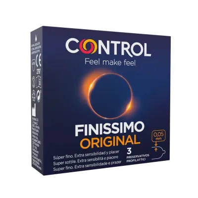Préservatifs Ultra Fins Finissimo 3 unités - Control