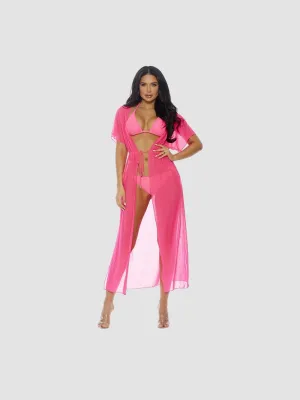 Bikini 2 Pièces & Kimono San Andres Rose