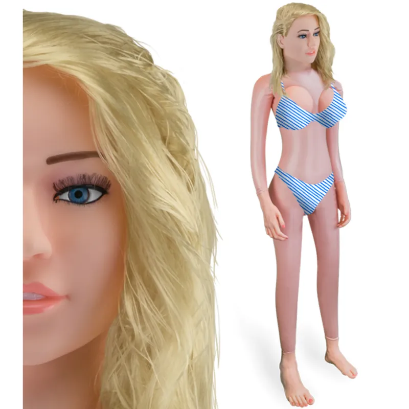 Poupée gonflable réaliste blonde Marion