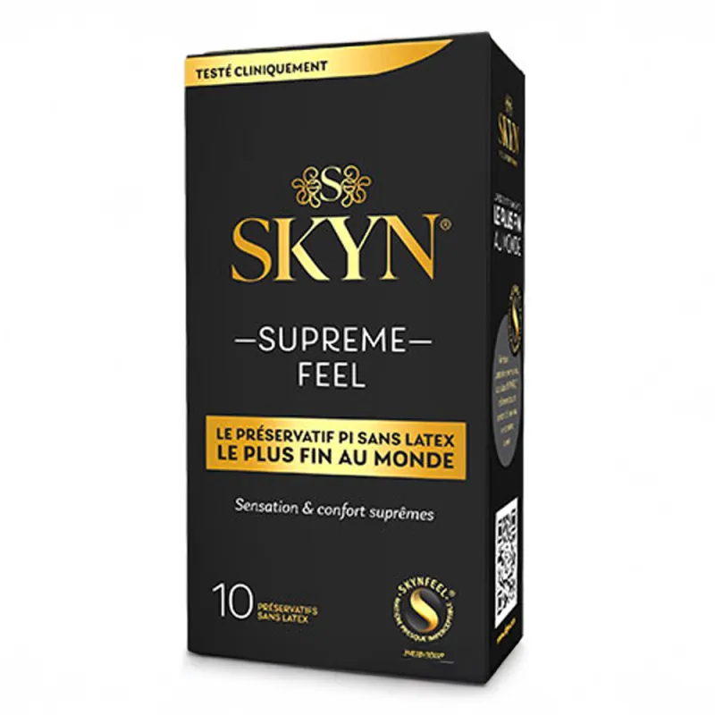 Préservatifs Skyn Supreme Feel - 53 mm