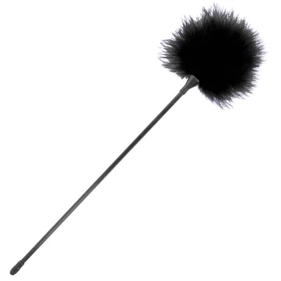 Plumeau Érotique Coquin Noir 42 cm - Darkness