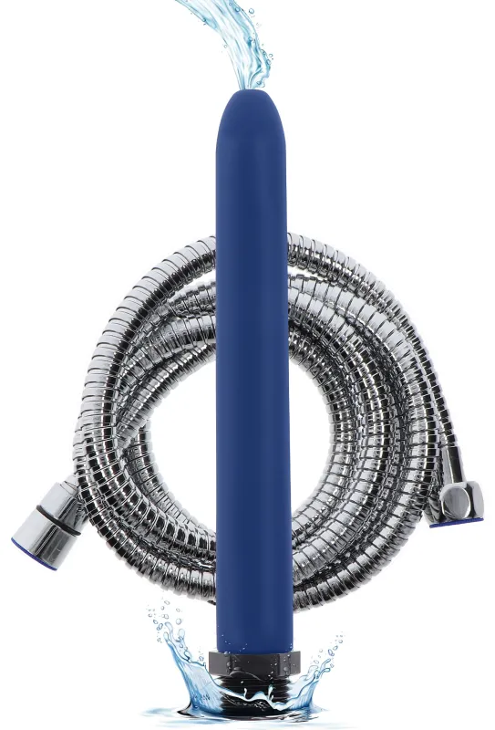 Embout de lavement avec Flexible THE CLEANER 15 x 2cm