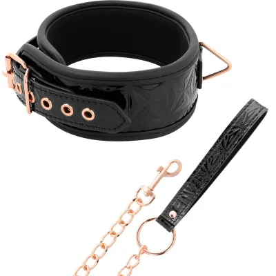 Collier BDSM Black Edition Premium Cuir Vegan - BEGME
