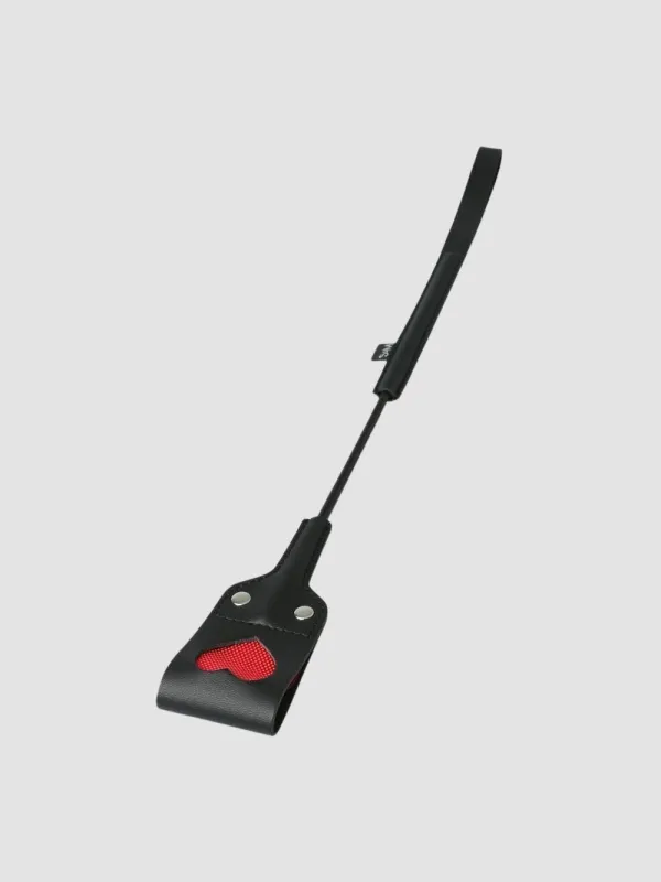 Cravache en Cuir Coeur Heart Impression
