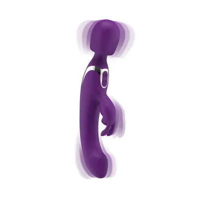 Easytoys Vibe - Vibromasseur Wand 2 en 1 - Violet