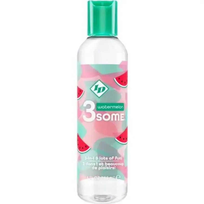 Lubrifiant chauffant Id 3some pastèque 4 fl oz - Id