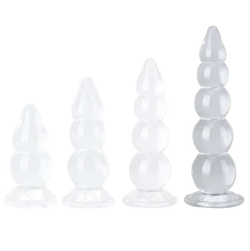 Plug transparent JELWY XL 36 x 9.5cm