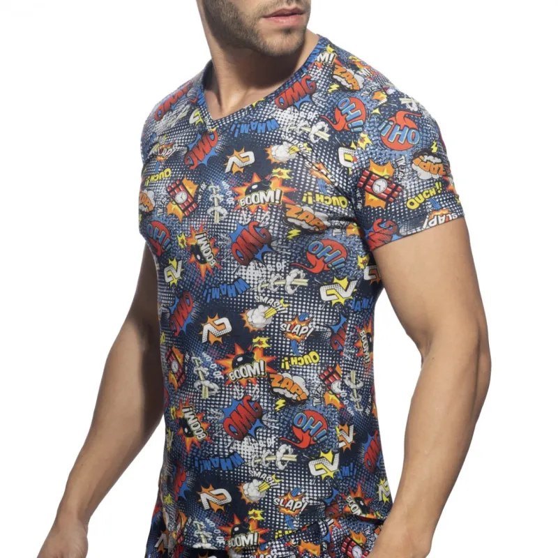 T-shirt COMIC Addicted Marine