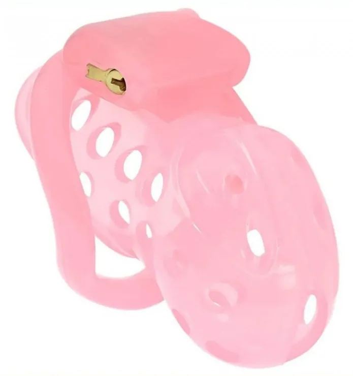 Cage de chasteté XGUARD 10 x 3cm Rose